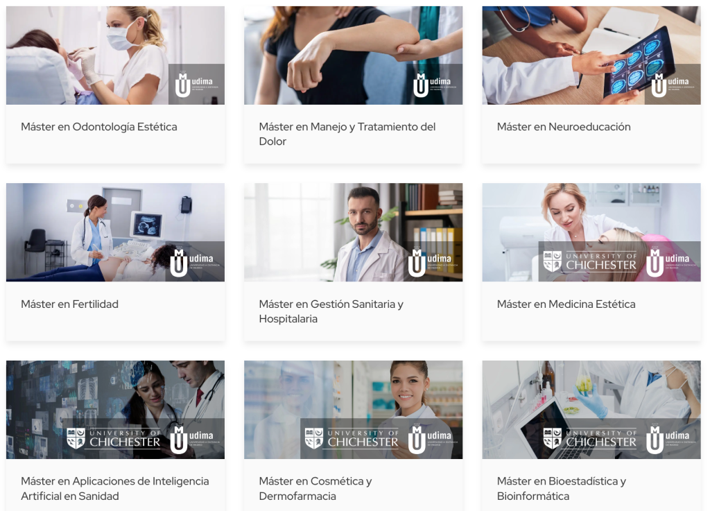 CEMP Oferta formativa másteres